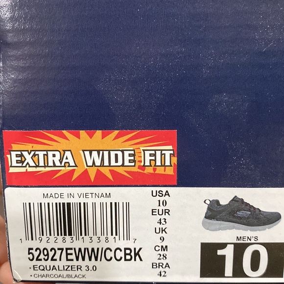 Skechers Men's Equalizer 3.0 Oxford Extra Wide Width - Picture 8 of 8